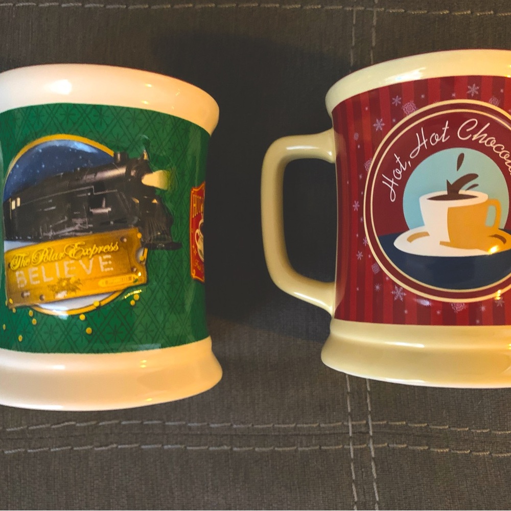 Polar express train ride collection “Believe” coffee cup mug